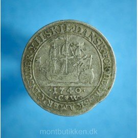 Christian 6. 12 skilling 1740