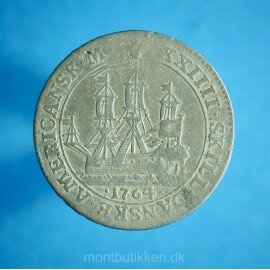 Frederik 5. 24 skilling 1764