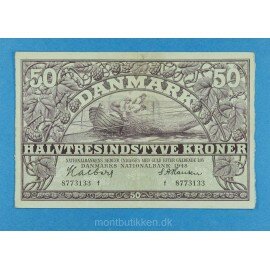 Danmark 50 kr. 1948 F