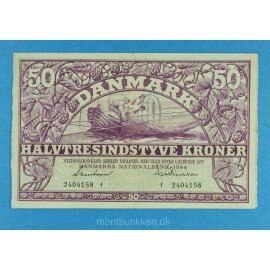 Danmark 50 kr. 1944 - Matthiessen
