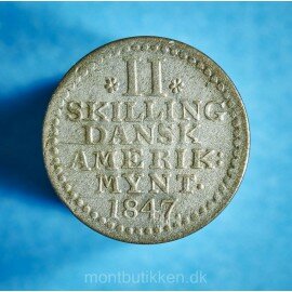 Christian 8. 2 skilling 1847