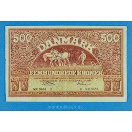 Danmark 500 kr. 1956 Teilmann