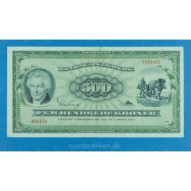 Danmark 500 kr. 1963
