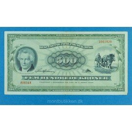 Danmark 500 kr. 1965