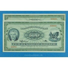 Danmark 500 kr. 1967 - Par