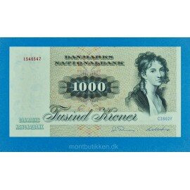 Danmark 1000 kr. 1986 - Kv. 01/0