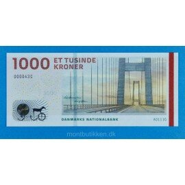 Danmark 1000 kr. 2011 - Unc.