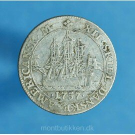 Frederik 5. 12 skilling 1757