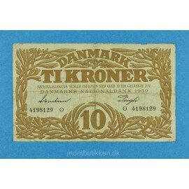 10 kr. Heilmann Type III 1937-1943