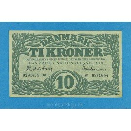 10 kr. 1945-1948 / Bedre eksemplar