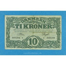 10 kr. 1945-1948