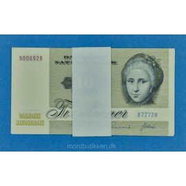 10 kr. 1972-1978 10 stk. i Bankbundt / Bankfrisk kvalitet.