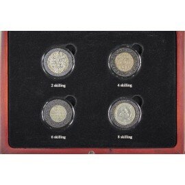 Christian IV`s skillingemønter i sølv