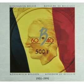 Belgien 500 Francs i sølv