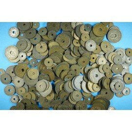 2 kilo Danske kobbermønter 1927-1940