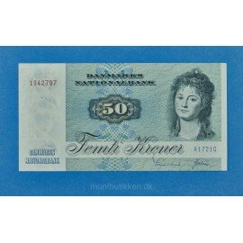 Danmark 50 kr. 1972 - Litra A1